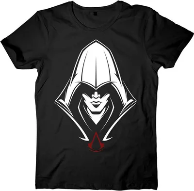 Produktbild von Assassin's Creed T-Shirt -M- Assassin mit Kapuze,