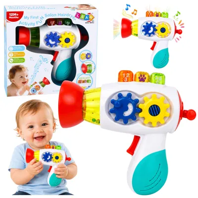 Productafbeelding van Interactieve babydroger Lichten Geluiden Tandwielen Ballen