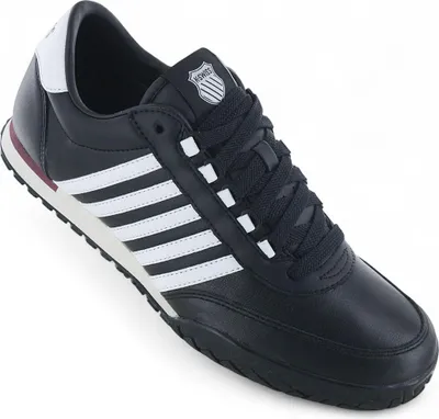 Produktbild von K-Swiss Vintage Trainer LTH Leather - Herren Sneakers Schuhe Schwarz 09462-013-M , EU 44