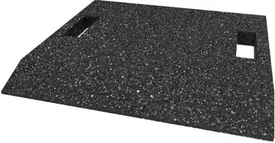 Produktbild von BUSCHING Auffahrrampe Hebebühne 100883 Vollgummi 9,1kg