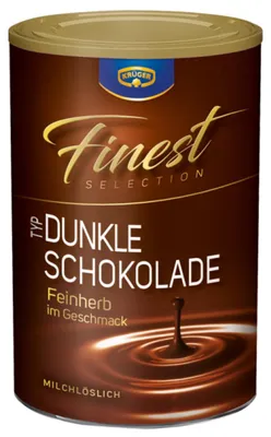 Zdjęcie produktu dla Czekolada do picia Krüger Finest ciemna czekolada 300g