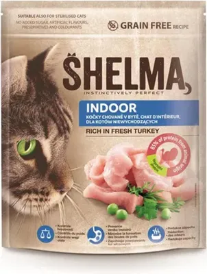 Immagine prodotto di Shelma 750 g INDOOR KRŮTÍ granuli