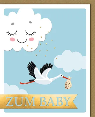 Produktbild von Geburt – Baby – Freudiges Ereignis - Snapshot - Glückwunschkarte im Fo