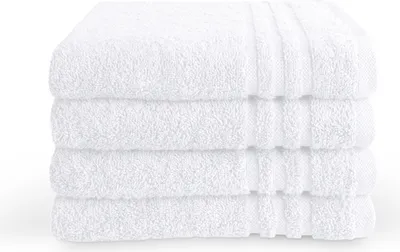 Produktbild von Byrklund Duschtuch Bath Basics Weiß - 70x140 cm