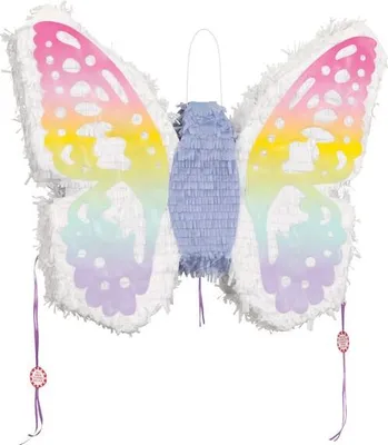 Produktbild von Schmetterling Pinata weiß pastell
