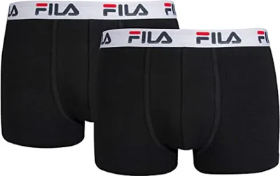 Immagine prodotto di Fila Boxer Uomo 2 confezioni nero taglia M