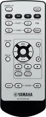 Produktbild von Originale Fernbedienung für YAMAHA MCR-330 | CRX-330BL | MCR-330BL