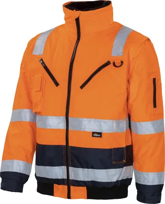Produktbild von VIZWELL Warnschutz Pilotenjacke VW 126 C Gr. XL orange/marine