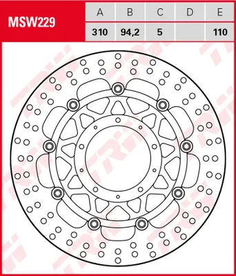Obrázek produktu pro TRW Bremsscheibe "MSW229"