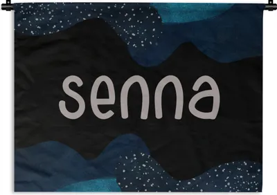 Produktbild von MuchoWow® Wandteppich Wandbehang Senna - Pastell - Mädchen 60x45 cm Tapisserie Dekoration Wandtuch - Das Schlafzimmer