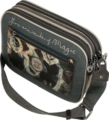 Image de Anekke sac à épaule bandoulière Real 3 Compartment Crossbody Bag Multicolor multicolore