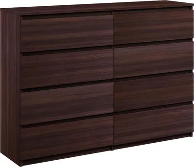 Produktbild von Kommode mit 8 Schubladen breite 140cm Sideboard moderne wenge
