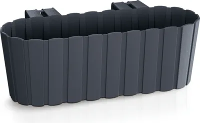 Produktbild von Prosperplast 4.9l Boardee Collection 38.3x21.2x13 Cm Blumentopf Schwarz  Schwarz One Size