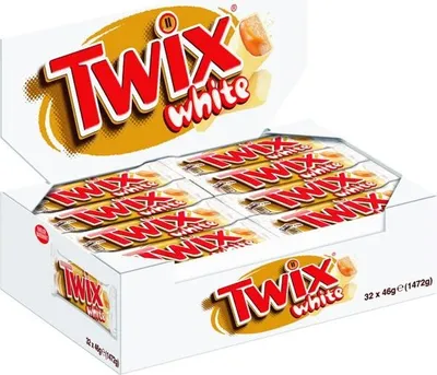 Produktbild von Twix White Schokoriegel 32 Stück
