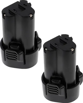 Produktbild von EXTENSILO 2x Akku kompatibel mit Makita WT01W, WT01, WT01Z, UM164DWEXL, UM164DZ Werkzeug (2500 mAh, Li-Ion, 10,8 V)