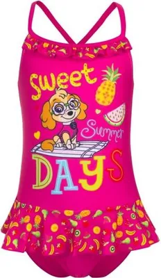 Produktbild von Paw Patrol Mädchen Badeanzug, pink, Gr. 98-116 Größe - 98