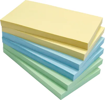 Produktbild von Soennecken Haftnotiz oeco 5834 RC 125x75mm 100Bl. sort. 6St.