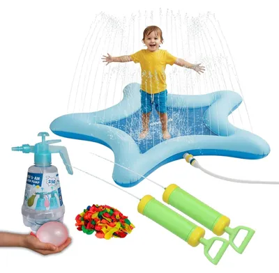 Produktbild von Sprinklermatte Wasserblaster Spritzpistole XXL Wasserspaß Set