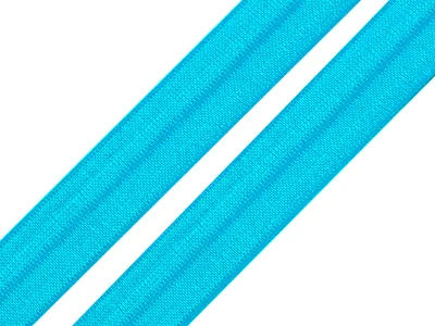 Produktbild von 1m Falzgummi 20mm Faltgummi elastisches Einfassband Saumband Farbwahl