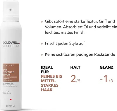 Produktbild von Goldwell StyleSign Dry Texture Spray 200 ml