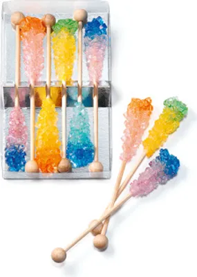 Produktbild von Kandissticks "Duo", 2-farbig 6 Stück per Packung 11cm