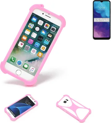 Produktbild von K-S-Trade Handy Hülle kompatibel mit ZTE Blade V30 Vita Schutz Hülle Bumper Silikon Schutz Hülle Cover Case Silikoncase Silikonbumper TPU Softcase