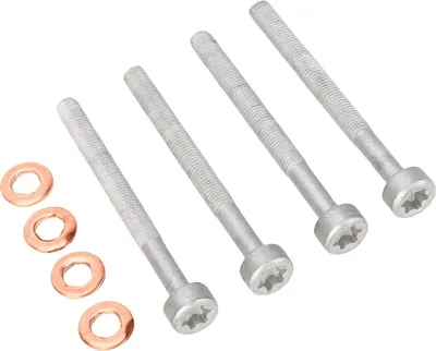 Immagine prodotto di Vite iniettore e rondella A6110170060 Kit guarnizioni ugelli carburante Ricambio per OM651 quasi tutti i motori Derv