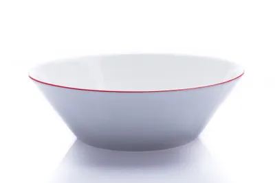 Obrázek produktu pro Thun 1794 Tom, mísa kompotová, český porcelán, 24 cm, červená linka, Thun