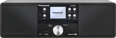 Immagine prodotto di Microsistema nero da 24 w con bluetooth Panasonic SC-DM202EG-K