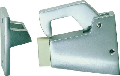 Obrázek produktu pro Držák dveří KWS 1062, stříbrná barva, smaltovaný.