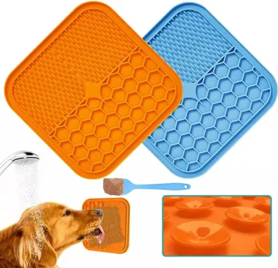 Zdjęcie produktu dla M-Pets LeccaMat Mata do lizania niebieska L