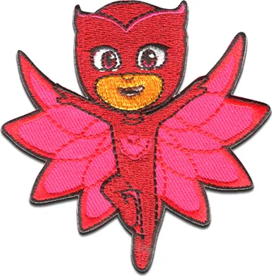 Produktbild von Disney © Pj Masks Pyjamahelden Owlette 1 - Aufnäher, Bügelbild, Aufbügler, Applikationen, Patches, Flicken, Größe: 7,5 x 7,5 cm