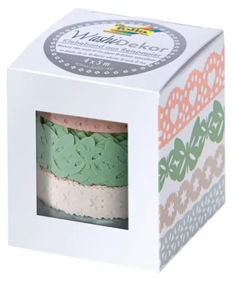 Produktbild von Folia 29401, Mehrfarbig, Einfarbig, 5 m, Box, 4 Stück(e)