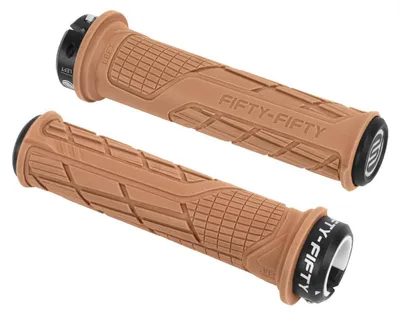 Immagine prodotto di Manopole per mountain bike, in gomma antiscivolo, sistema di bloccaggio singolo, lunghezza 140mm, diametro 22,2mm, compatibili con mountain bike ed e-bike