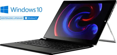 Produktbild von Hyrican EnWo Pad, Tablet mit Tastatur, Convertible Notebook (31,24 cm/12,3 Zoll, Qualcomm ARM Snapdragon 850, Adreno 630, 128 GB SSD, BT 5.0, WIN 10, Windows 11 Upgrade)