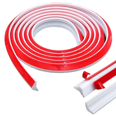 Imagen del producto de Molduras de techo flexibles, autoadhesivas, de TPE, en forma de triángulo, de 10 metros