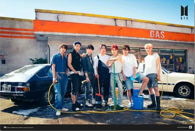 Obrázek produktu pro BTS - Bangtan Boys - Gas Station - Poster Print - Velikost 91,5x61 cm