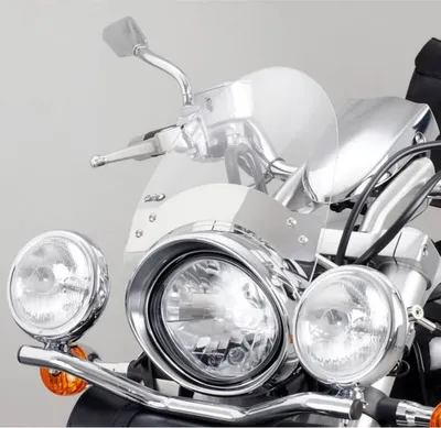 Immagine prodotto di Cupolino PUIG custom trasparente omologato ABE