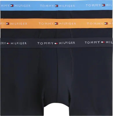 Produktbild von Tommy Hilfiger Trunk Boxershorts aus 95% Baumwolle und 5% Elasthan, nahtlose Rückseite