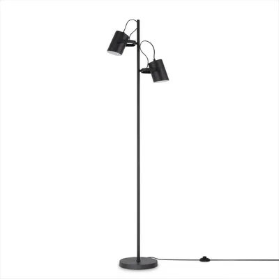 Produktbild von Stehlampe Leselampe Wohnzimmer Retro Schwenkbar Höhenverstellbar Metall