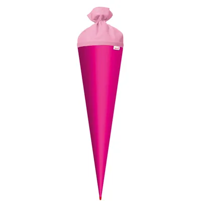 Produktbild von ROTH Bastelschultüte mit Verschluss, 700 mm, pink