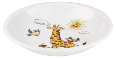 Zdjęcie produktu dla Seltmann Weiden - Talerz do zupy dla dzieci 20cm Colorful Wildlife