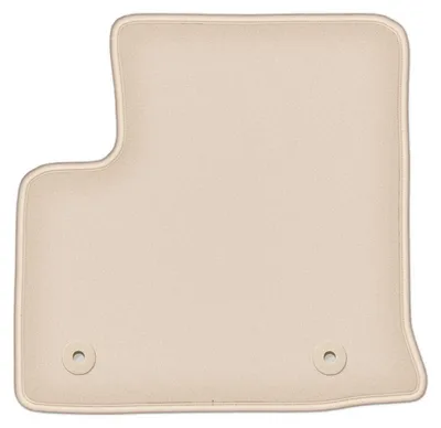 Produktbild von DURBAN Beige Velours-Fahrerfußmatte für Citroen e-C4 Schrägheck (2021-)