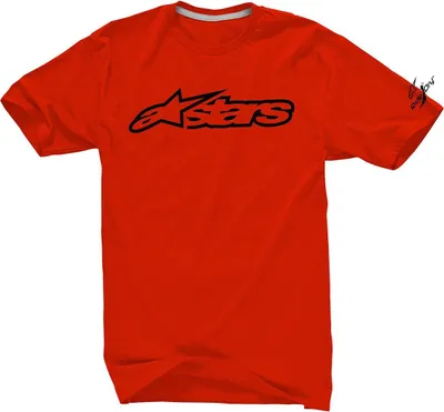 Produktbild von Alpinestars Blaze 2 Fahrradshirt Grösse: S, Farbe: Rot/Schwarz