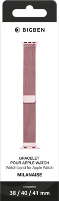 Immagine prodotto di BigBen, bracciale per Apple Watch 38-40-41 mm Milanaise, rosa