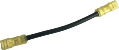 Produktbild von Q-Batteries Verbindungskabel Polverbinder 6mm² 100mm FSH für Faston 6,3 F2