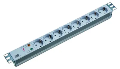 Obrázok produktu pre Triton RAB-PD-X08-A1, 8 AC zásuvky/AC zásuviek, 230 V, 50 - 60 Hz, Čierna, 2 m