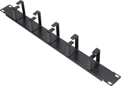 Immagine prodotto di Extralink Organizzatore di Cavi 19" 1U Nero con Supporti Metallici