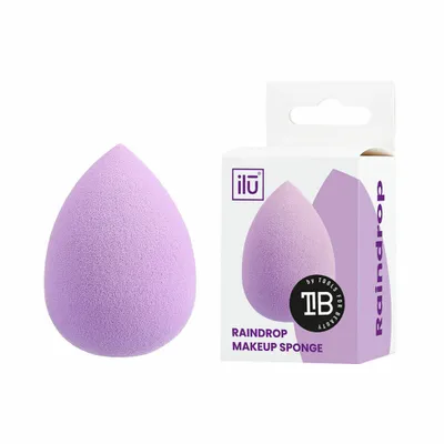 Productafbeelding van Ilu Raindrop Spons, paars, 1 stuk