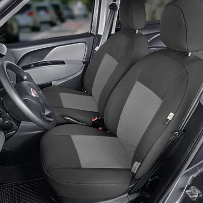 Produktbild von Maß-Sitzbezüge kompatibel mit Fiat Doblo 2 2010- Vorne 1te-Reihe (2x Einzelsitz) Z460644